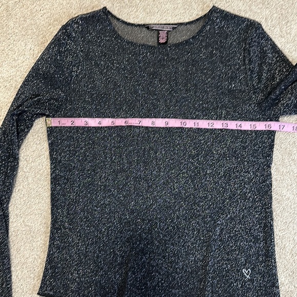 Victoria’s Secret sheer sparkle long sleeve top - Picture 8 of 9